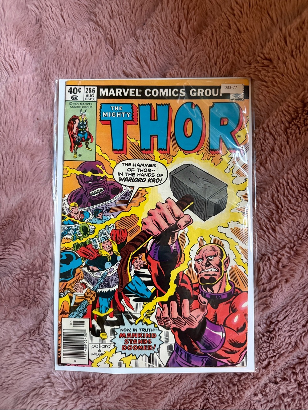 THOR #286 Marvel Comics 1979 Newsstand | 1st Metabo & Dragona Cameo | Bronze Age